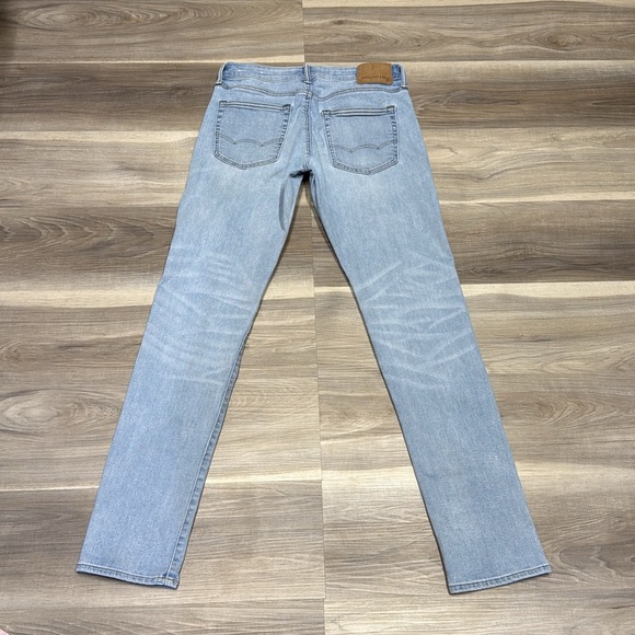 American Eagle slim Light Blue Denim Jeans size 30 - Picture 6 of 11